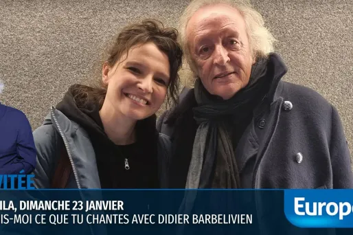 La chanteuse Anne Sila est l’invitée de Didier Barbelivien dimanche 23 janvier sur Europe 1