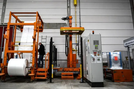 Une industrie (Illustration).