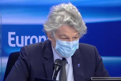 Thierry Breton est l'invité de Matthieu Belliard mercredi à 8h15
