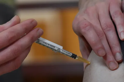 Un étudiant américain a été vacciné en avance et en a profité pour le partager sur Tiktok (image d'illustration).