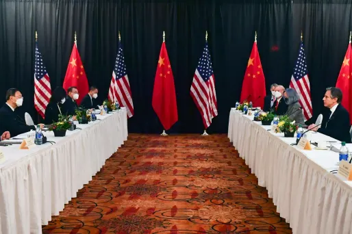 USA, Chine, Anchorage, Alaska, Etats-Unis