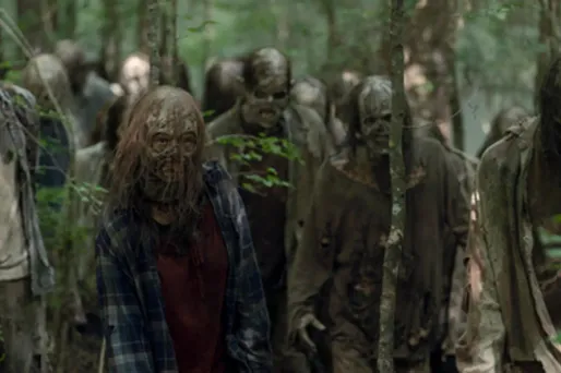 Les figurants de "The Walking Dead" ont appris à faire les zombies.
