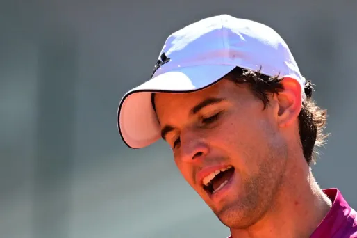Dominic Thiem Roland-Garros MARTIN BUREAU / AFP