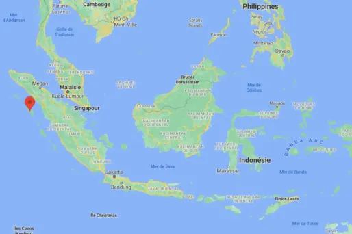 Indonésie : séisme de 6.6 au large de l'île de Sumatra