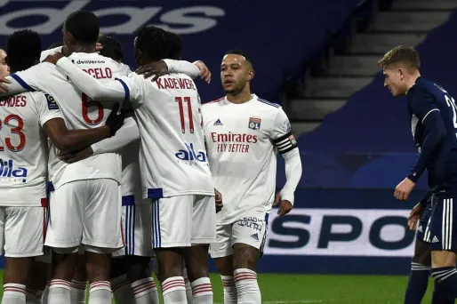 Lyon a battu Lorient samedi (photo d'illustration).