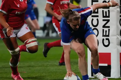 Six Nations féminin : les Bleues surclassent le pays de Galles (53-0)