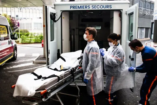 Plus de 5.500 patients se trouvent toujours dans un service de réanimation en France.