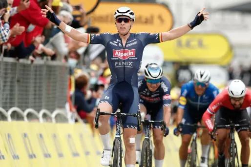 Tim Merlier Tour de France 2021 BENOIT TESSIER / POOL / AFP