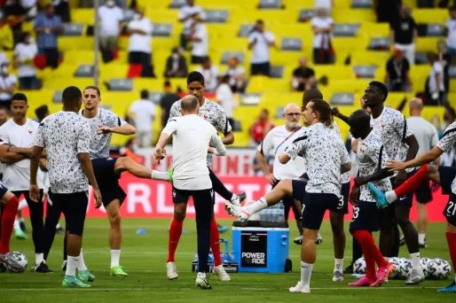 Les Bleus ont gagné contre l'Allemagne.
