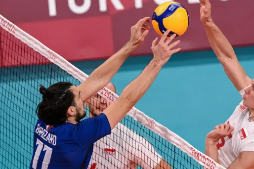 Volley equipe de France @YURI CORTEZ / AFP