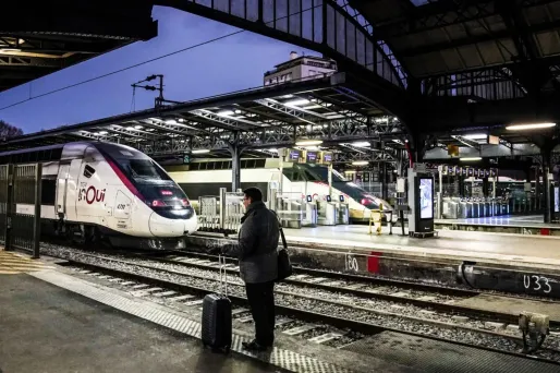 Les conducteurs des TGV Atlantique sont en grève ce week-end.
