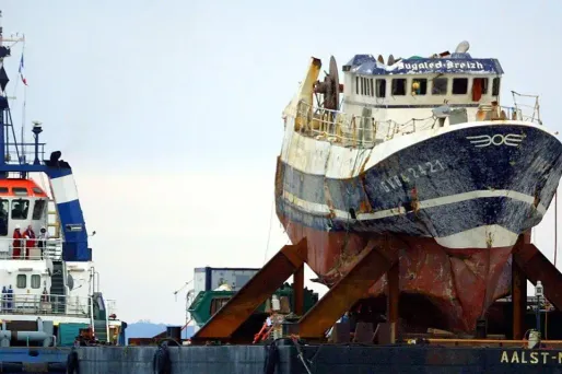 Le Bugaled Breizh a fait naufrage en janvier 2004 au large des Cornouailles.