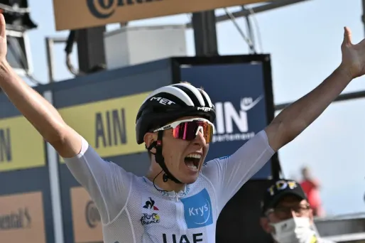 Tadej Pogacar vainqueur du Tour de Lombardie