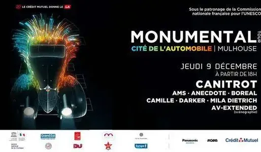 Monumental Tour : plein phare sur la Cité de l’Automobile !