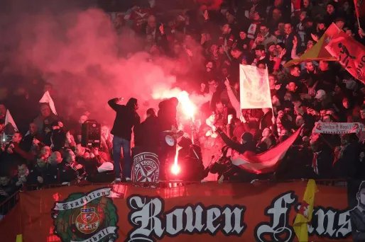 Fred Dembi sera bien suspendu pour le 16e de finale face au club de Ligue 1 d'Angers, dimanche après-midi. (Photo d'illustration)
