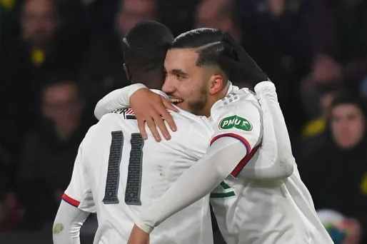 Rayan Cherki Lyon LOIC VENANCE / AFP