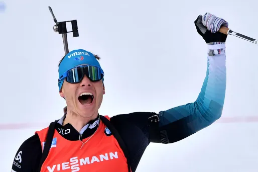 Émilien Jacquelin a été sacré champion du monde de la poursuite.