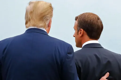 Macron Trump