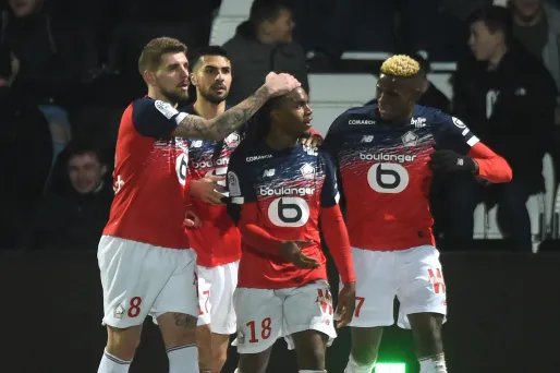 Lille s'est imposé 2-0 contre Angers.