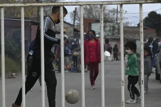 enfant coronavirus pauvreté bidonville