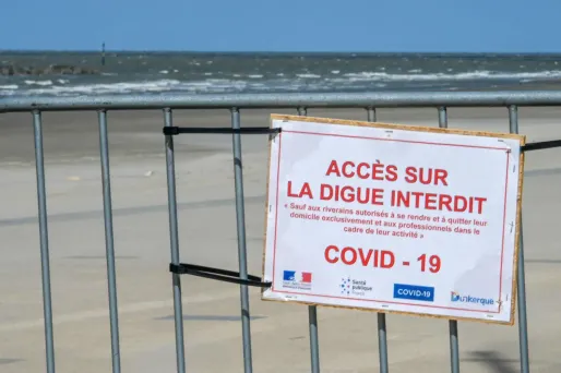 Plage coronavirus