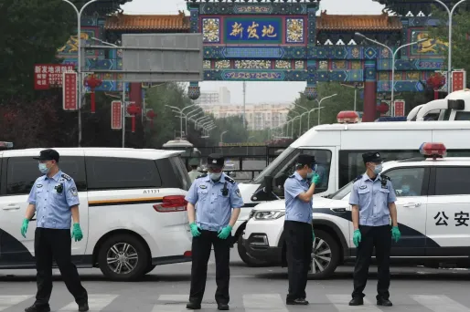 Un nouveau foyer de coronavirus a été détecté à Pékin (photo d'illustration).