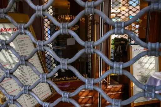 L'intérieur des restaurants franciliens demeure inaccessible (Photo d'illustration)