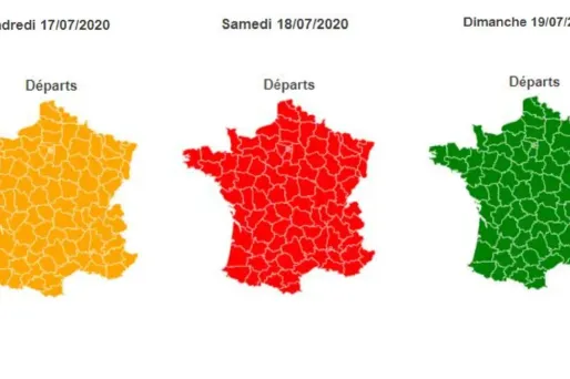 La circulation sera surtout difficile samedi 18 juillet.
