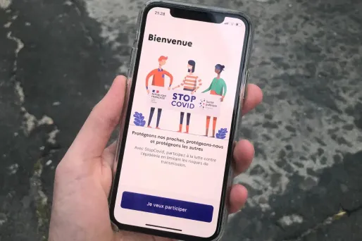 Le secrétaire d'Etat au numérique Cédric O a indiqué mardi que le nombre de téléchargements de l'application StopCovid avait atteint les 600.000.