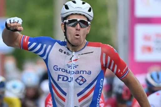 Arnaud Démare lors du tour de Wallonie, le 17 août 2020