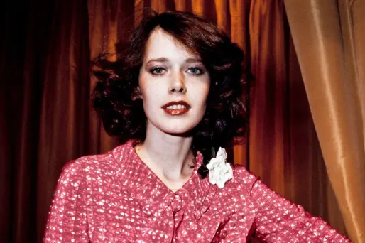 Sylvia Kristel, à Paris en janvier 1976.