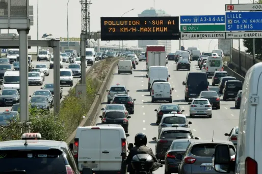 Circulation Paris Pollution