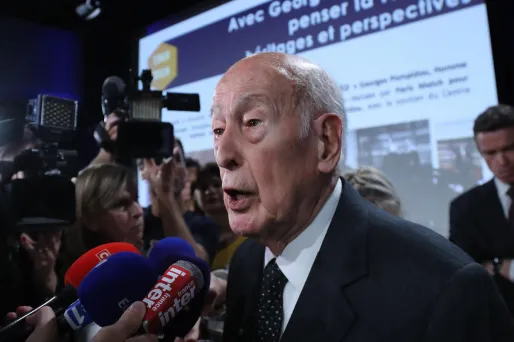 Valéry Giscard d'Estaing a été président entre 1974 et 1981.