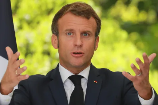 Emmanuel Macron s'est exprimé mardi lors de la 75e assemblée générale de l'ONU (photo d'archive).