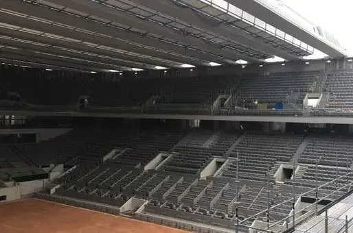 Le Central de Roland-Garros ne sera pas plein cette année en raison du coronavirus.