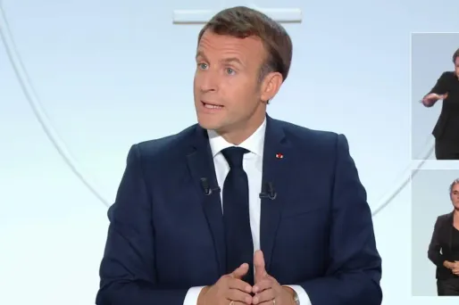 L'interview d'Emmanuel Macron sur TF1 et France 2 a réuni plus de 20 millions de spectateurs mercredi soir.