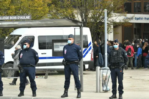 Samuel Paty a été assassiné vendredi.