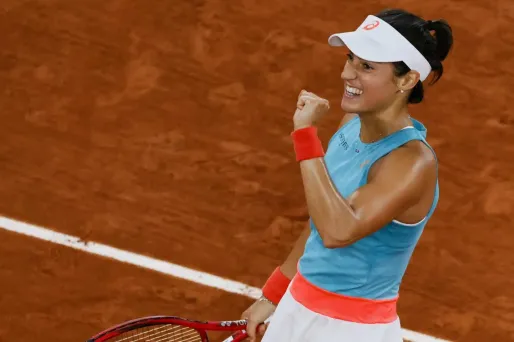 Caroline Garcia Roland-Garros Thomas SAMSON / AFP