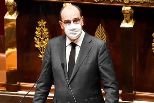 Jean Castex Coronavirus Covid