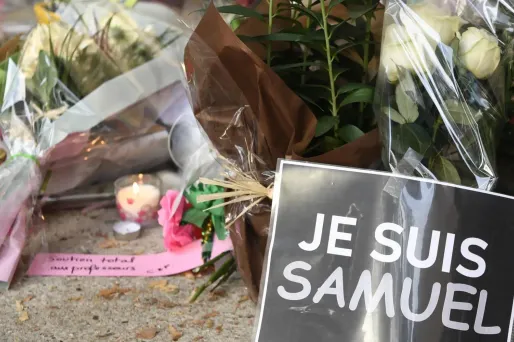 Samuel Paty a été décapité pour avoir montré des caricatures de Mahomet en classe.