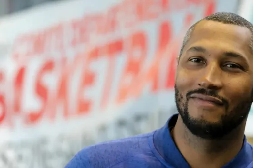 Boris Diaw basket ludovic MARIN / POOL / AFP