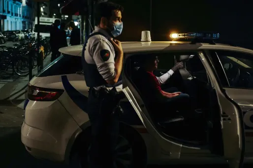 La police a rétabli le calme vers 22h.