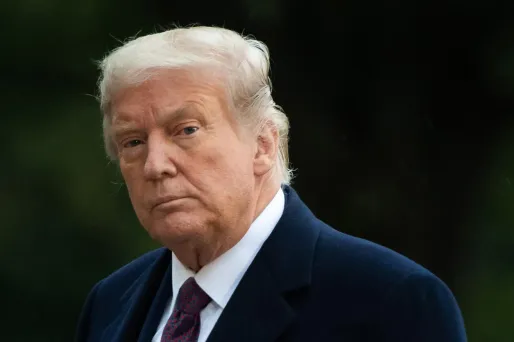 Donald Trump a été admis à l'hôpital (photo d'archives).