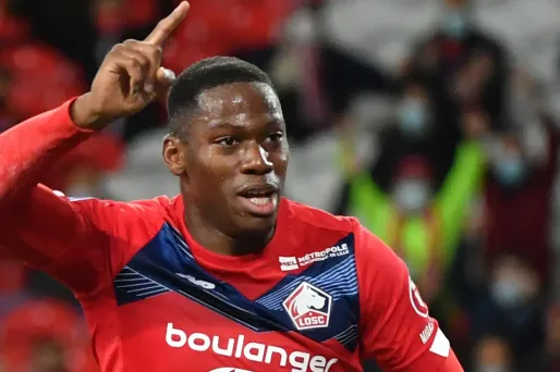 L'attaquant de Lille Jonathan David