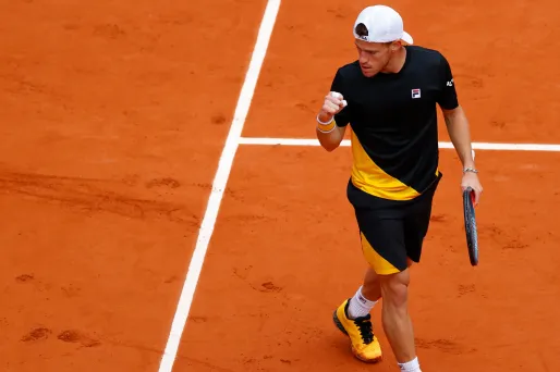 Diego Schwartzman a battu Dominic Thiem mardi à Roland-Garros.