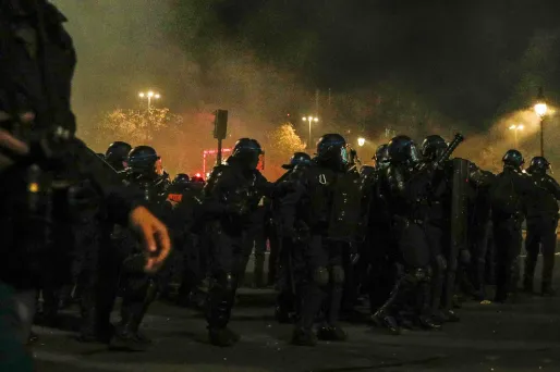 Police Paris Manifestation