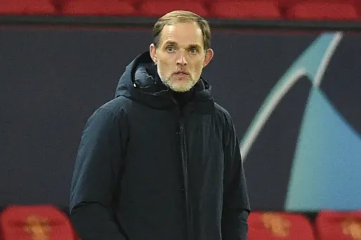 L'entraîneur Thomas Tuchel