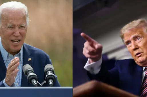 Donald Trump a réagi à l'annonce de victoire de Joe Biden.