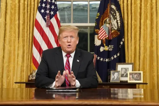 Donald Trump a pris la défense des lycéens, assurant que la présentation des faits par les médias était biaisée.