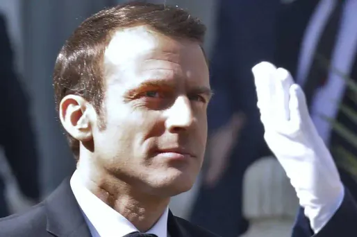 Emmanuel Macron, Ludovic MARIN / AFP 1280